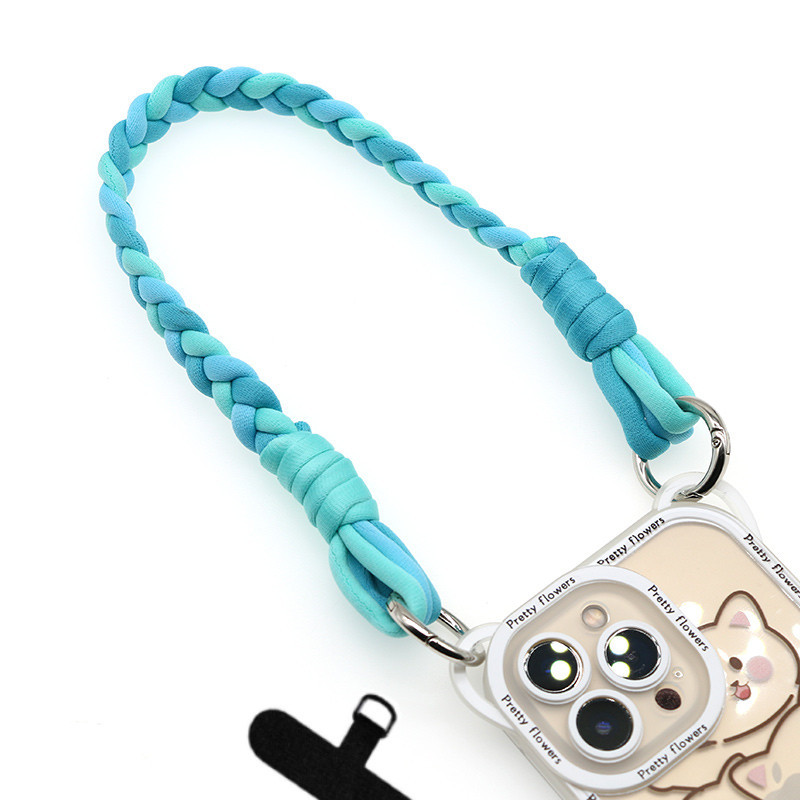 Nickel ring wrist rope-blue