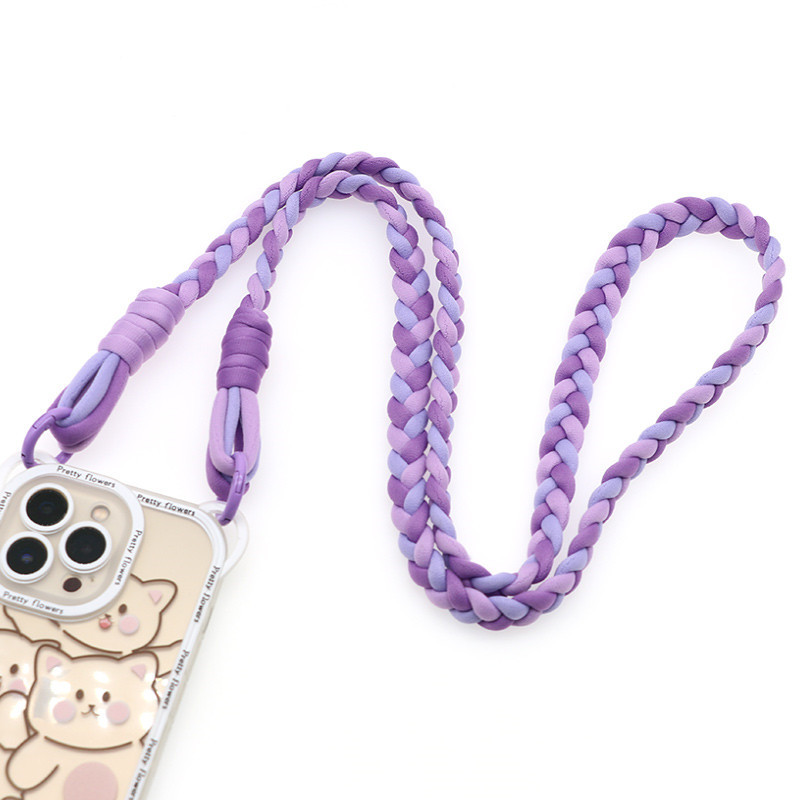 Cross-rope color circle-purple