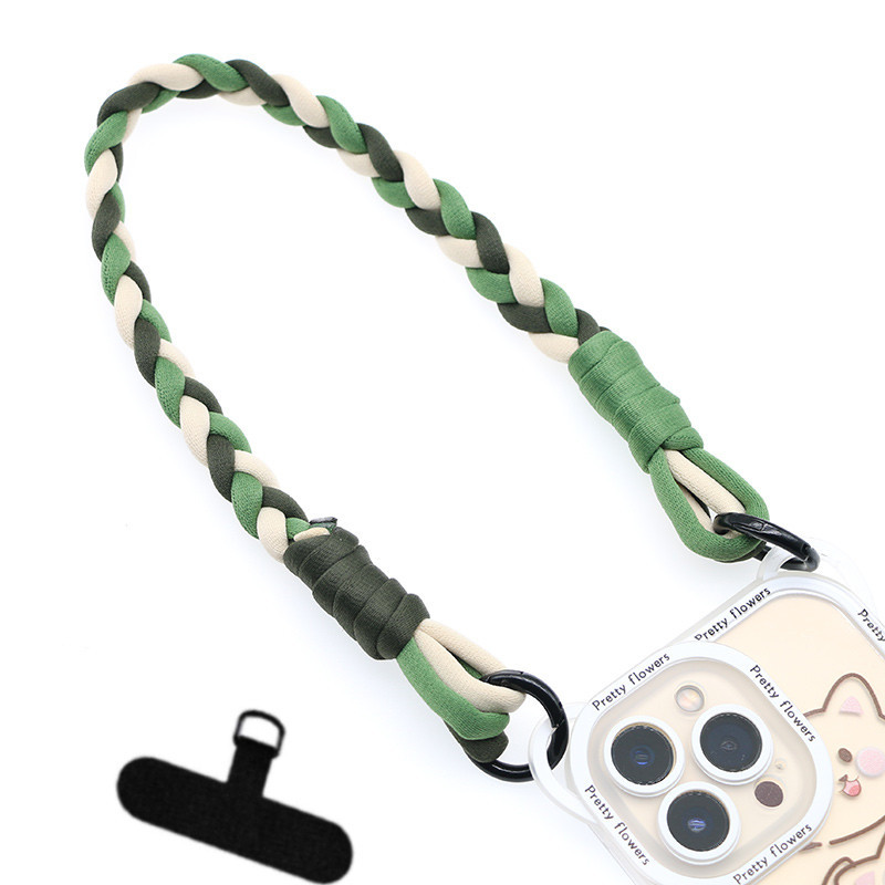 Colored circle wrist rope-camo