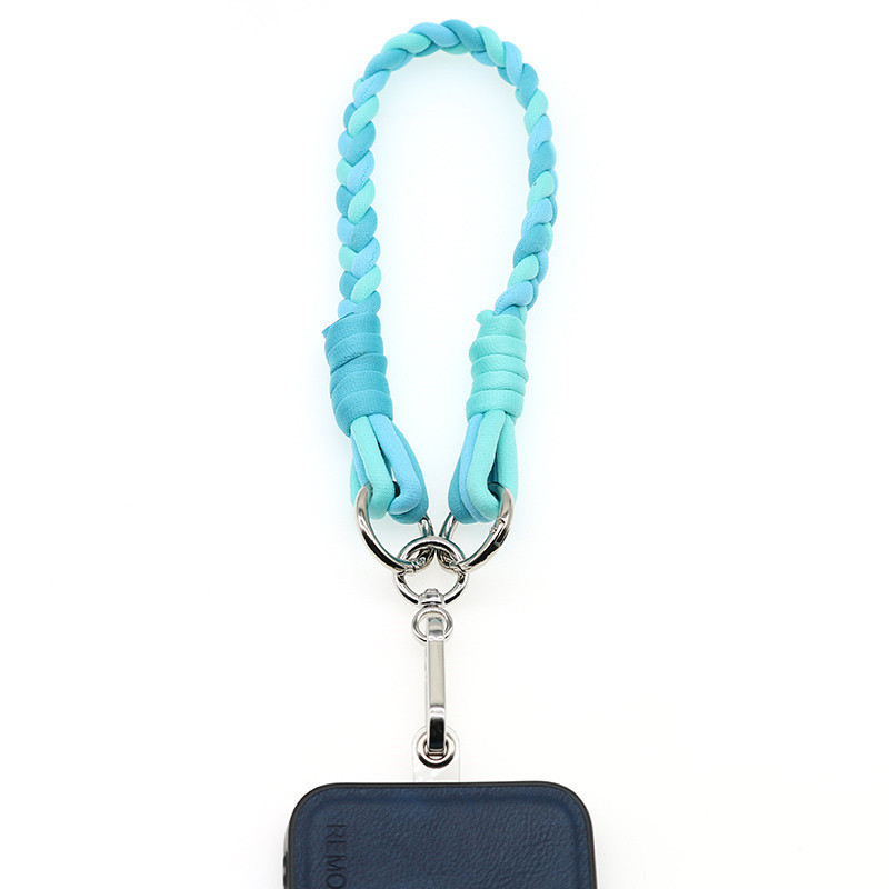 Climbing buckle wrist rope-blue