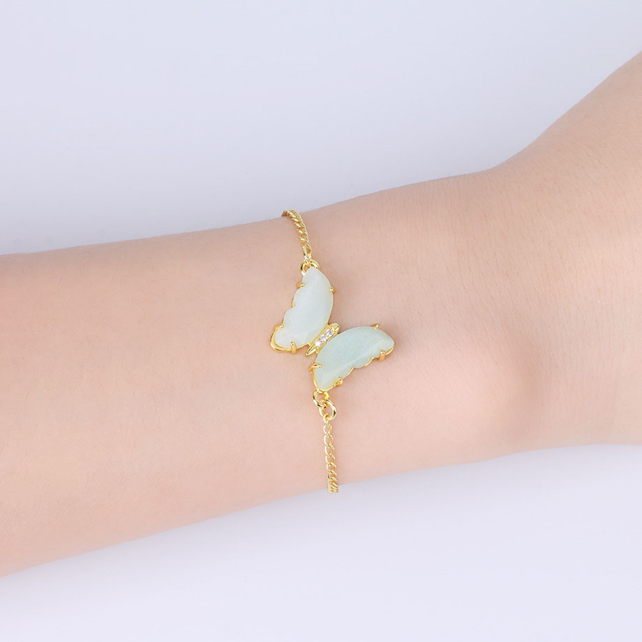 Amazonite-Gold Color