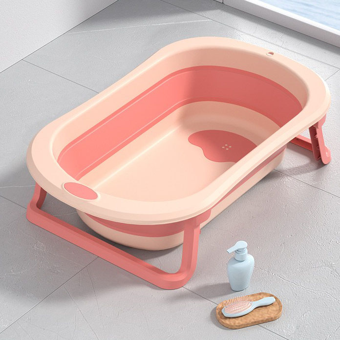 pink bathtub