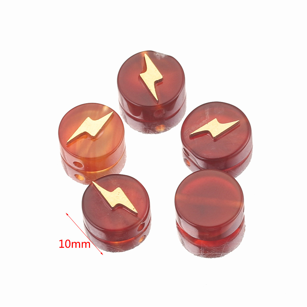 10mm-red jade