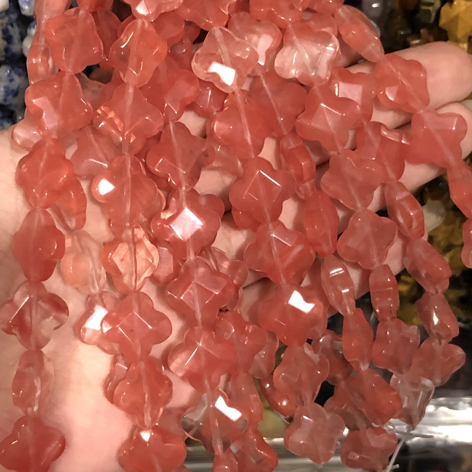 Red watermelon crystal