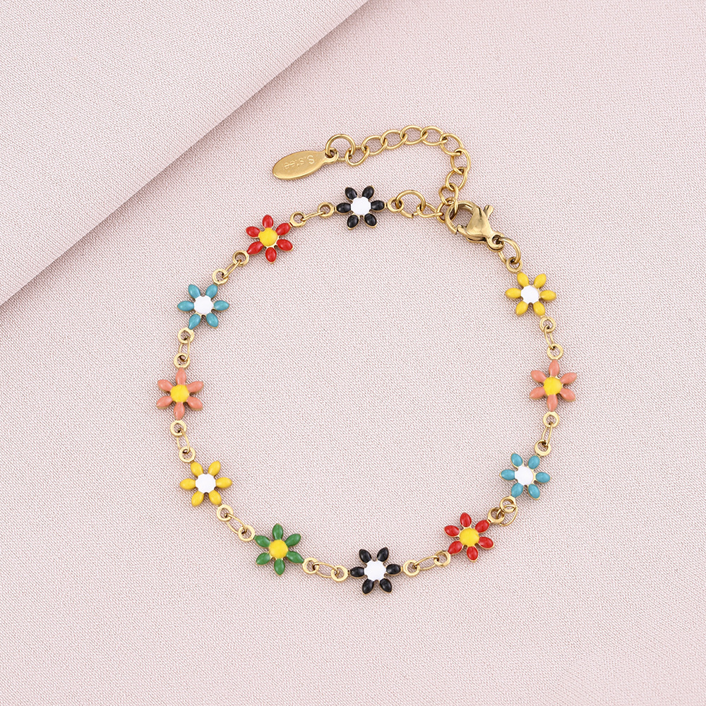 Colored bracelet (gold)