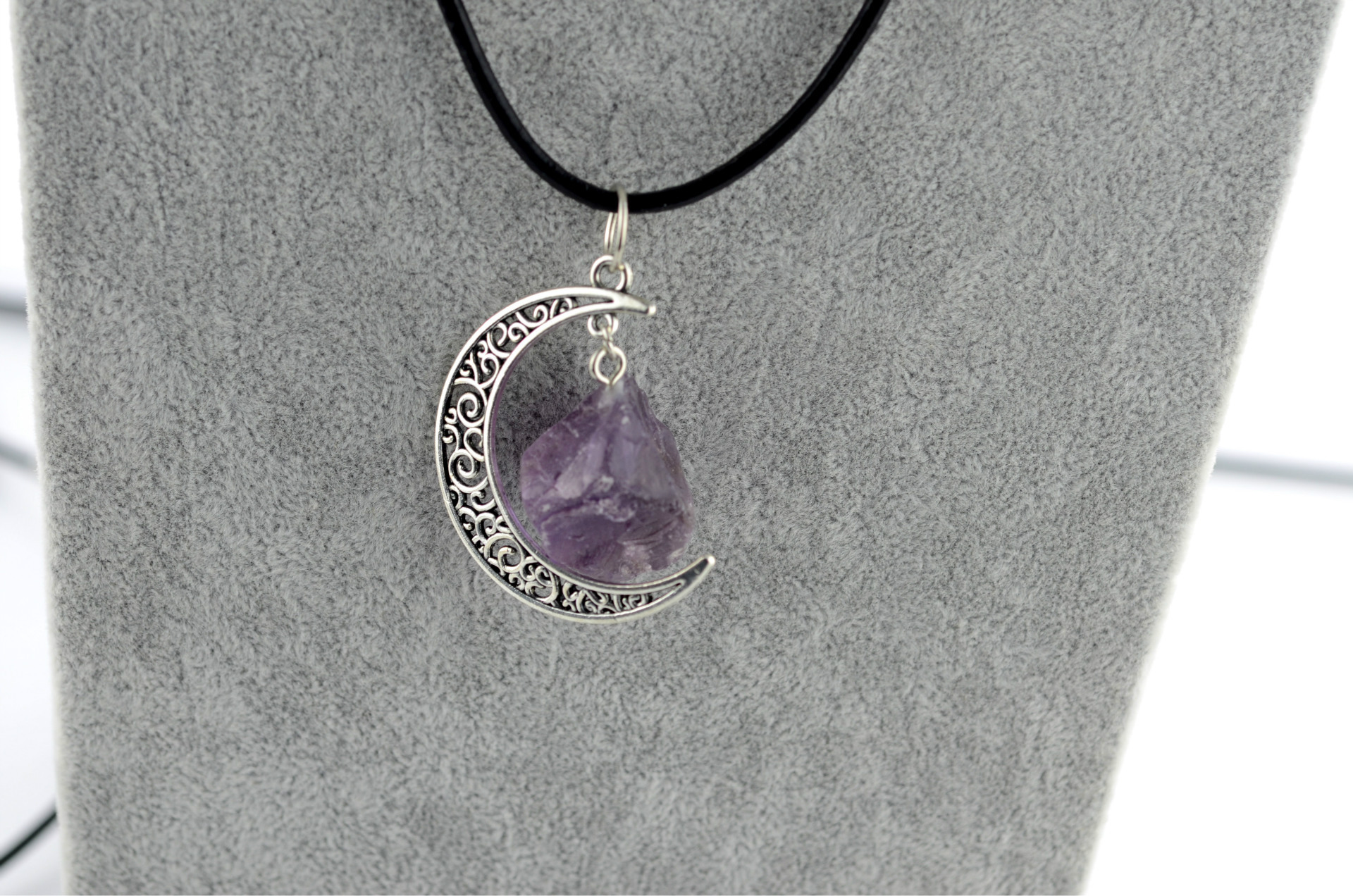 Amethyst ancient silver