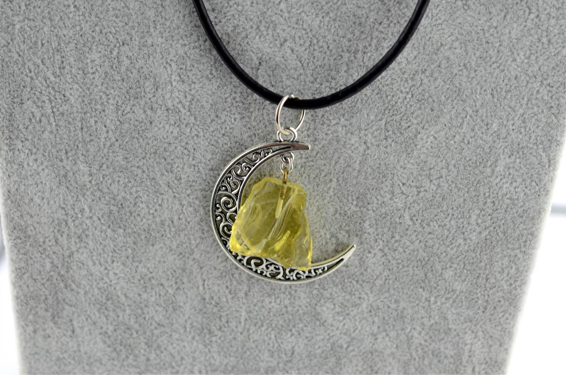 3:Lemon crystal antique silver