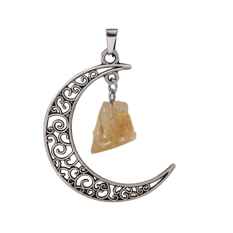 9:Citrine antique silver