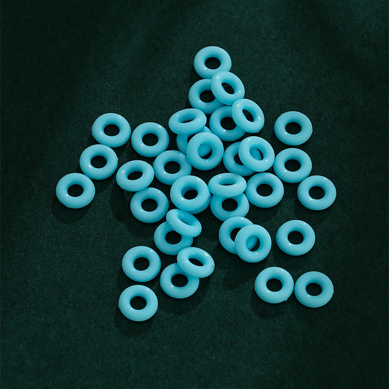 blue 6mm, hole 2mm