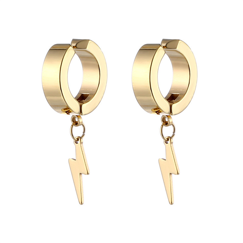 Gold ear clip