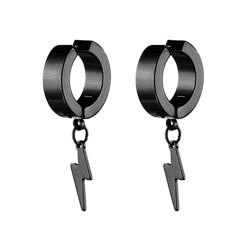 Black ear clip