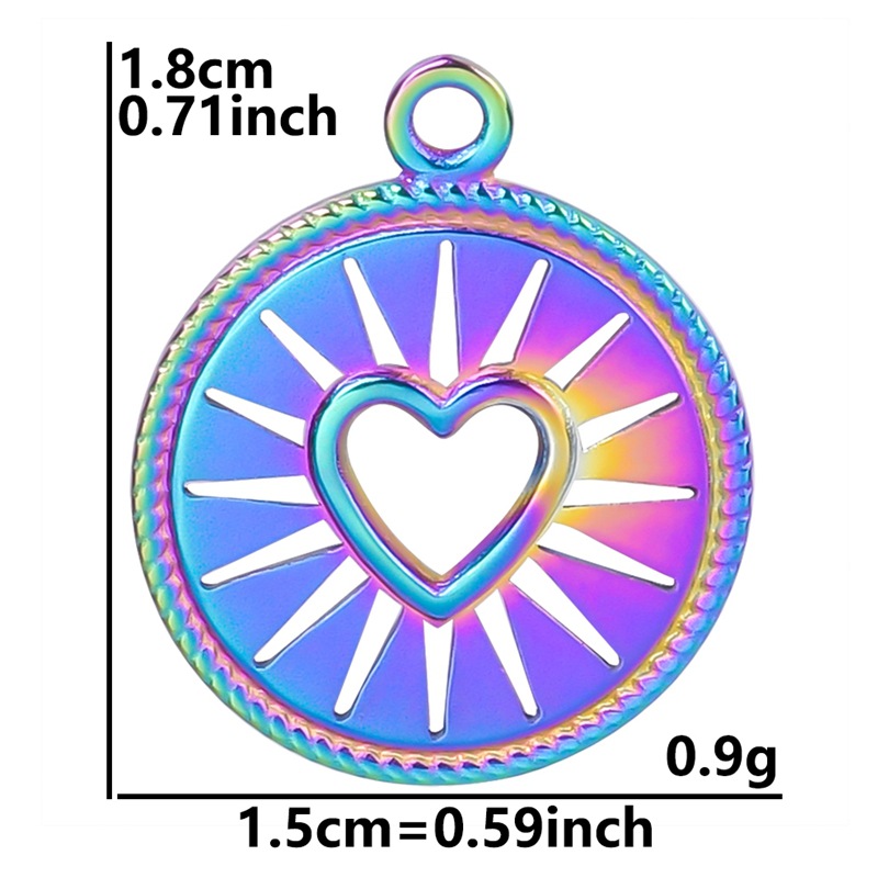 2:Colorful pendant