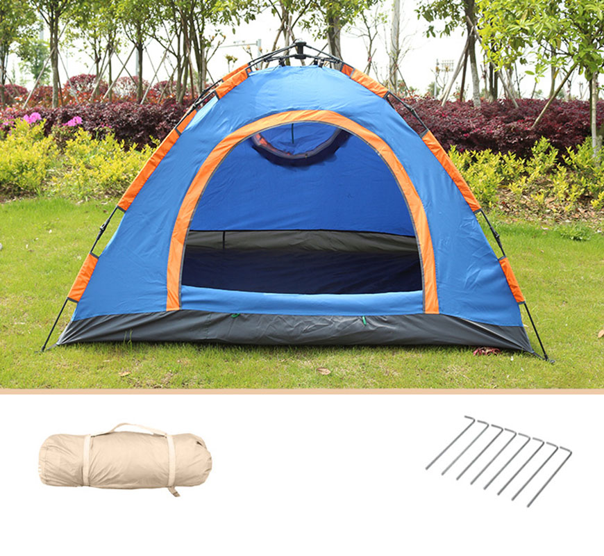 Double palette automatic tent (3-4 people200*200*145CM, color random)