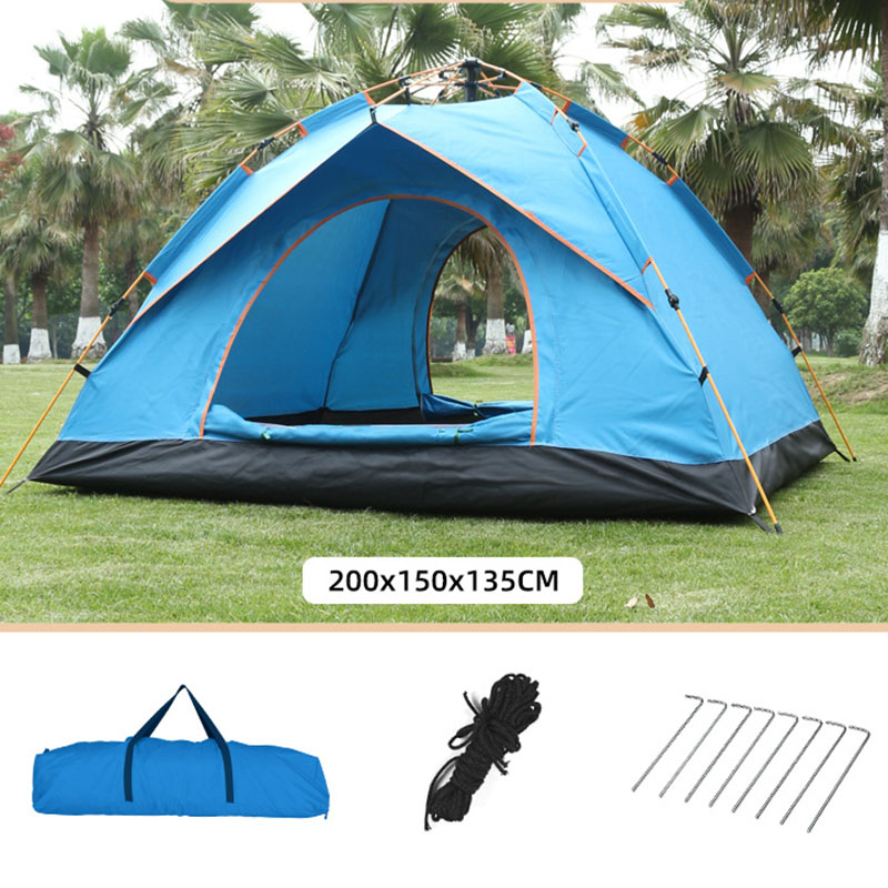 Indigo two-door windowless tent (3-4 persons)