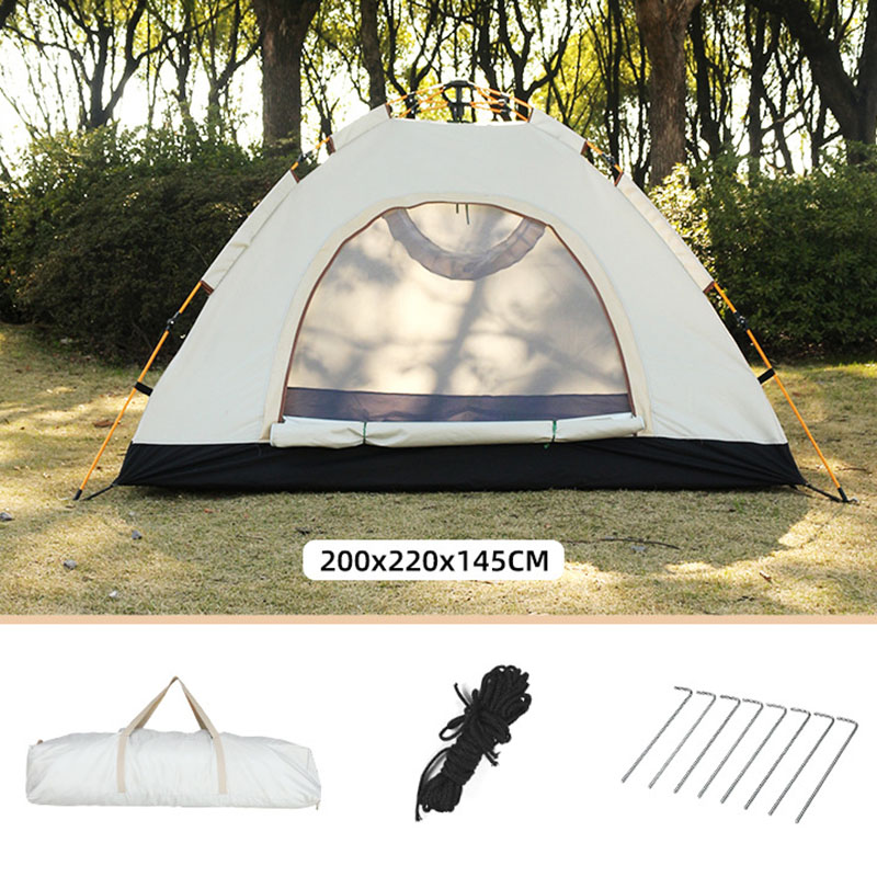 Cloud ash single door single window version tent (3-4 persons)