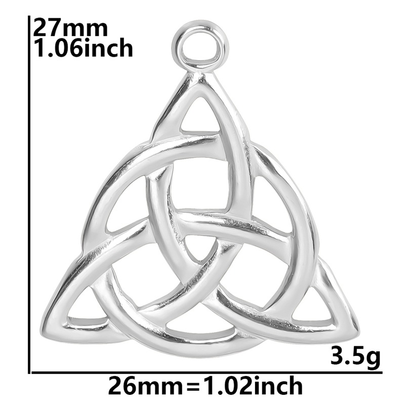 Steel pendant