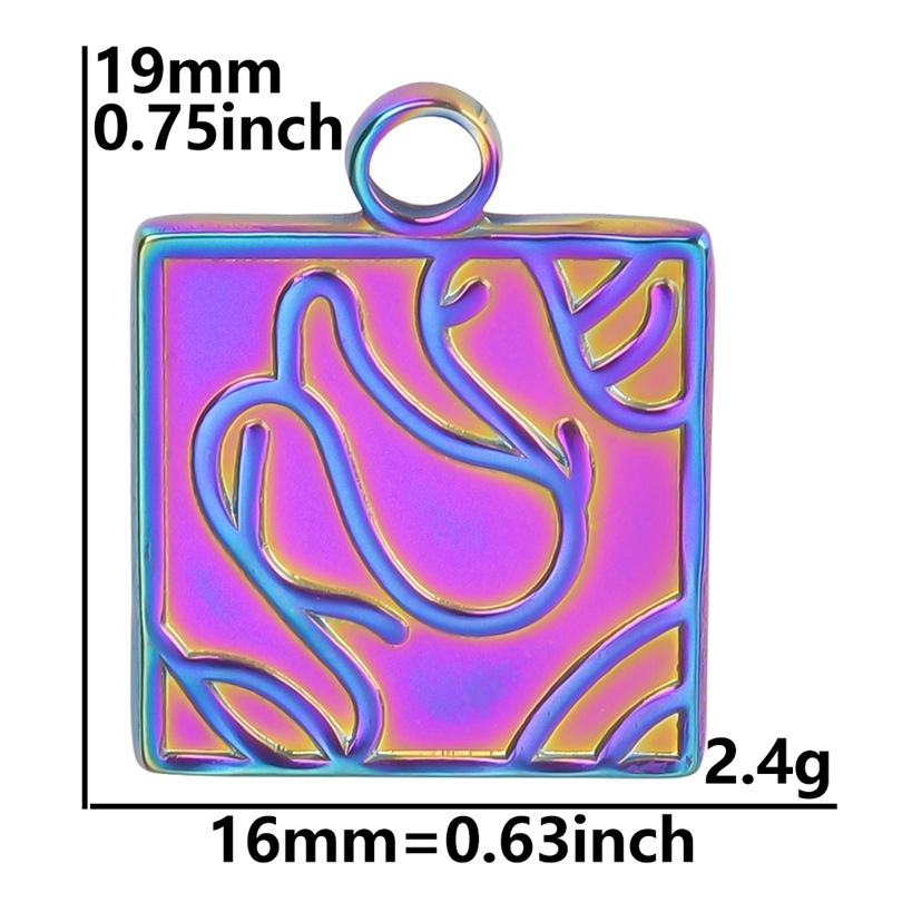 Colorful pendant