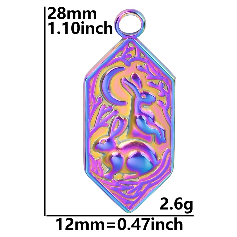 5:Colorful pendant