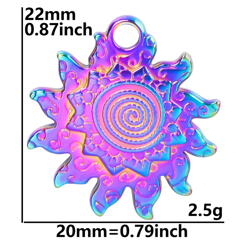 5:Colorful pendant