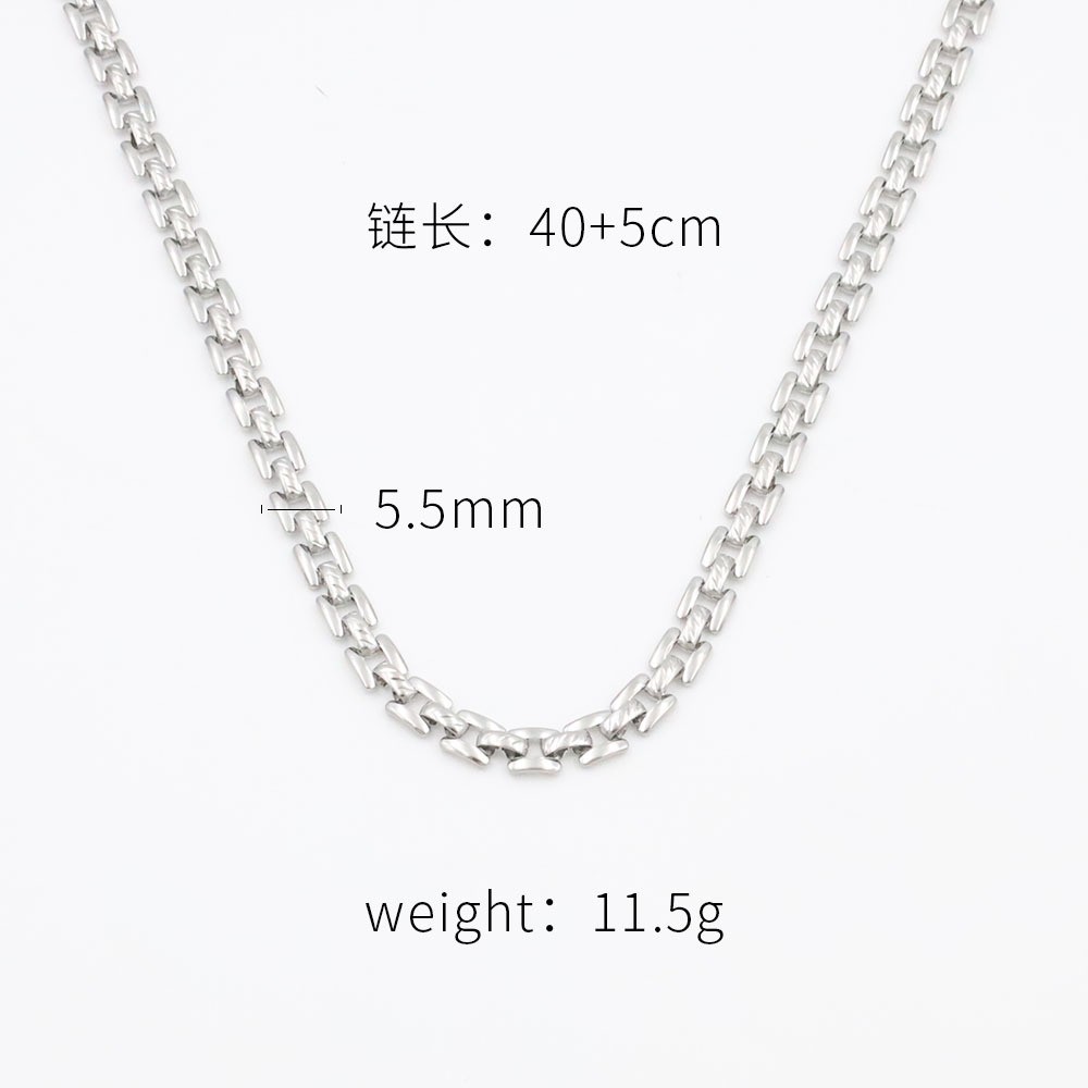 Steel necklace