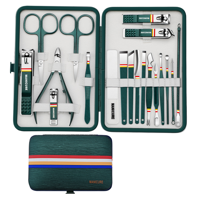 19-piece set -Emerald Green