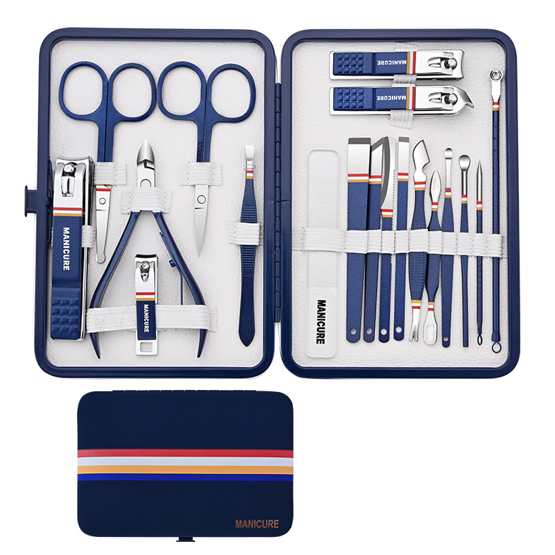 19-piece set -Royal Blue