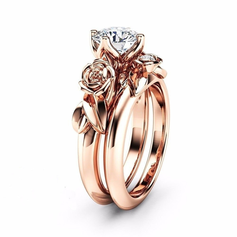 Rose gold number 10