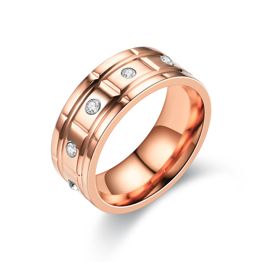 rose gold color US Size #6