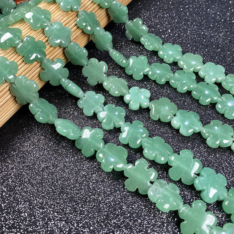 Green Aventurine 16 * 16 * 6mm about 25 pieces