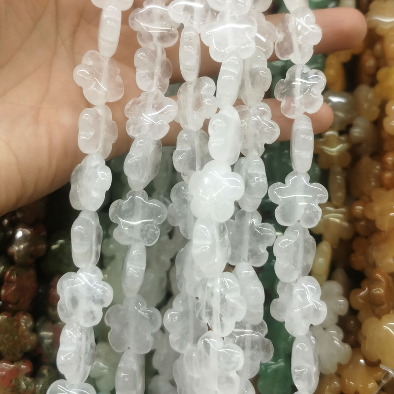 Clear Quartz 16 * 16 * 6mm about 25 pieces