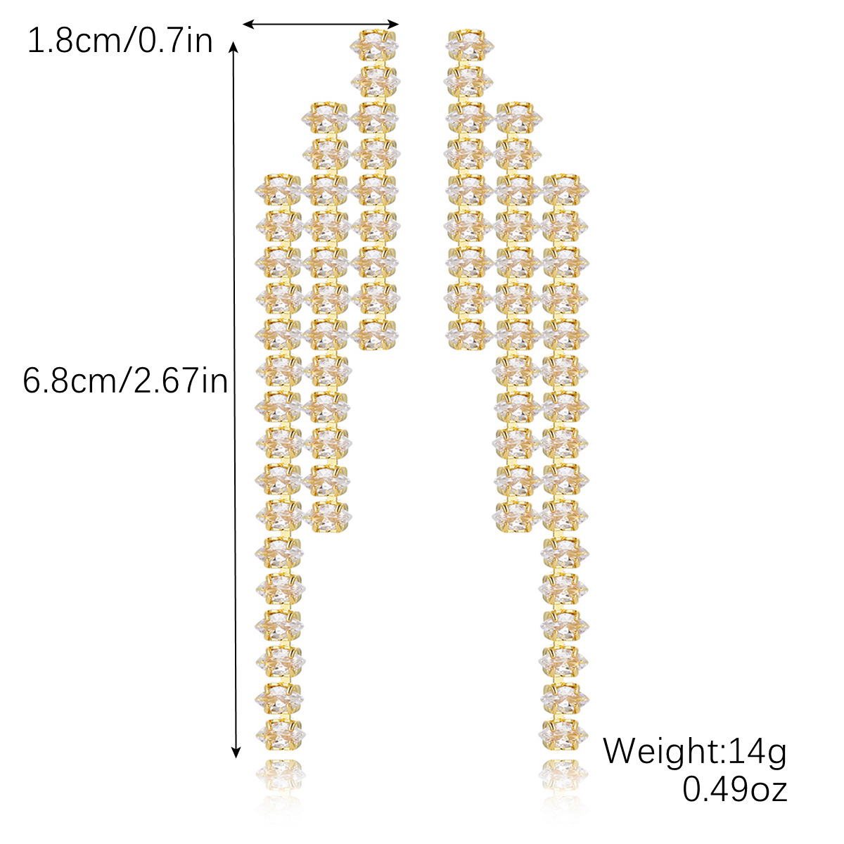 3:Rhombic white zircon