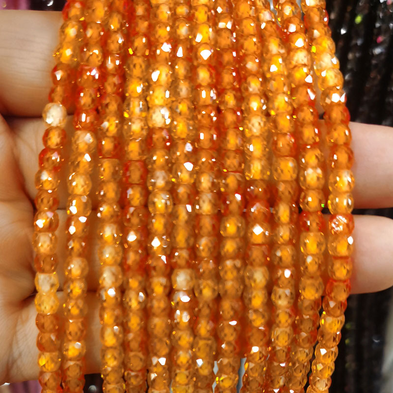 deep orange 4*3mm