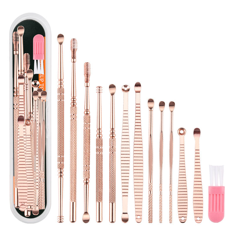 Rose gold 13-piece set