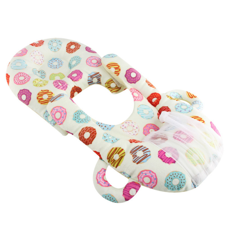 Donut feeding pillow