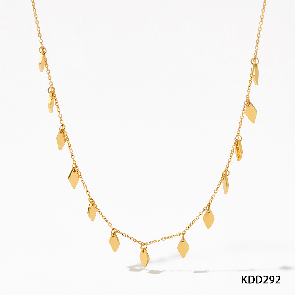 Gold necklace