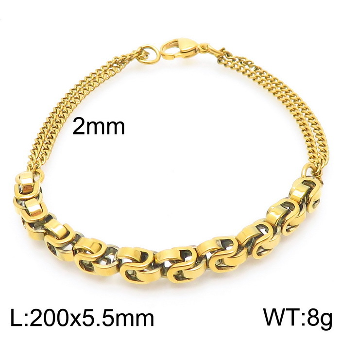 1:Gold bracelet