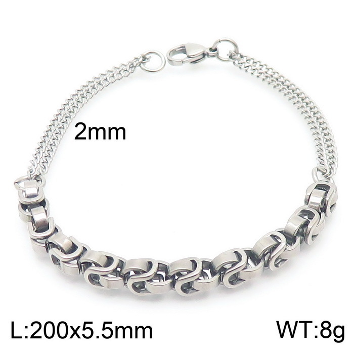 2:Steel bracelet