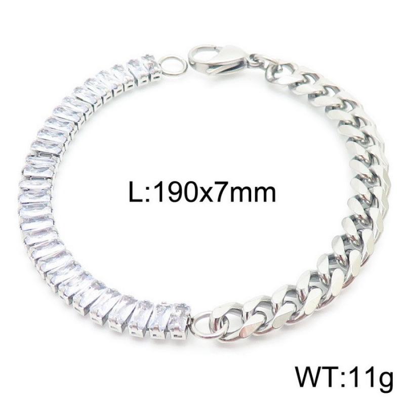 Steel bracelet