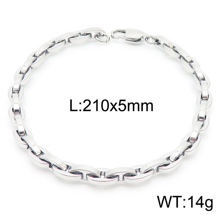 1:Steel bracelet