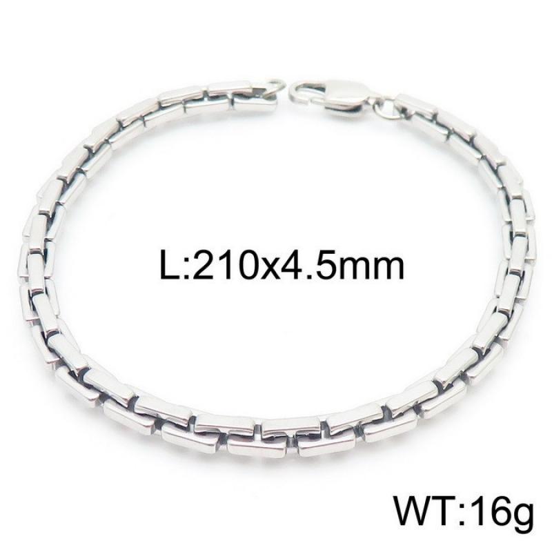 Steel bracelet