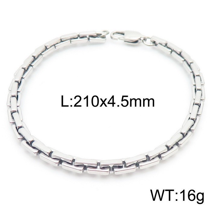 1:Steel bracelet