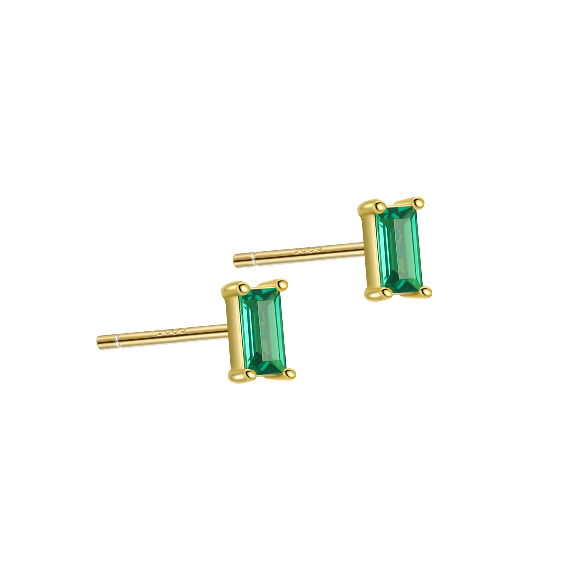 2:Gold-plated green diamond