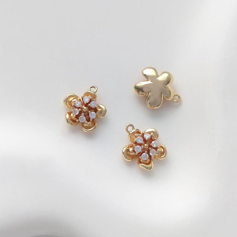 2:Zircon flowers-13mm