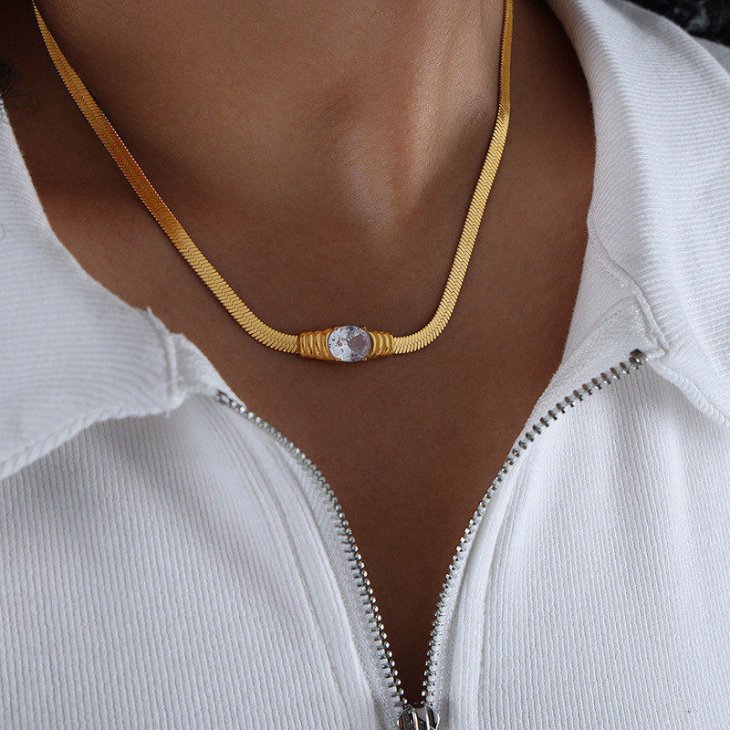 E necklace 410mm, 50mm