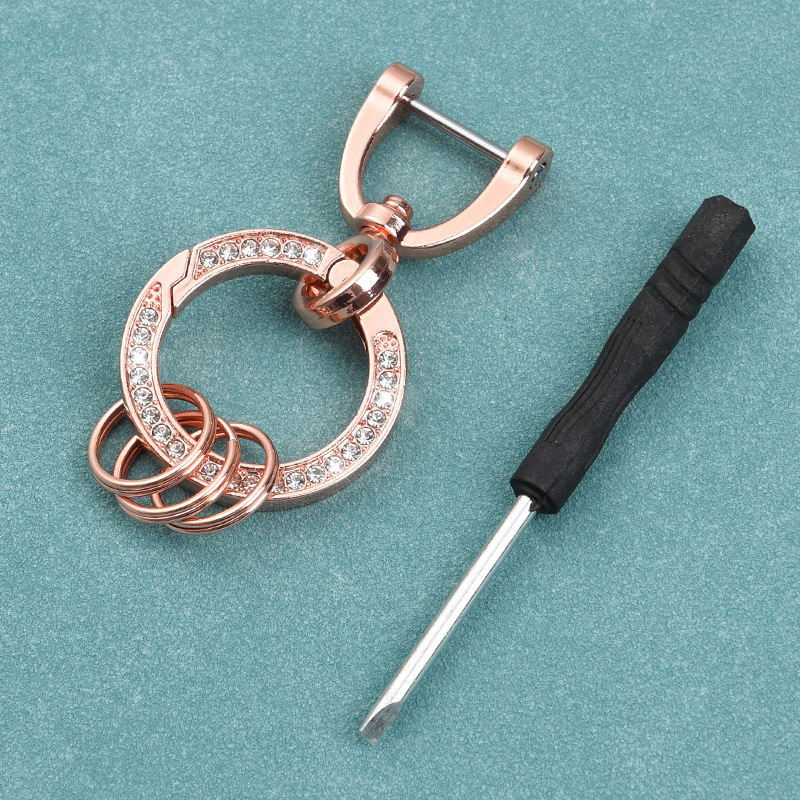 Upgraded Circular Rose Gold buckle horseshoe buckl