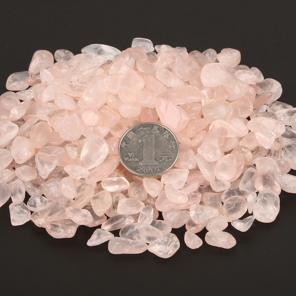 2:Rose Quartz  about 7-9mm