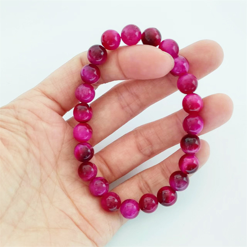 Rose red Tiger's Eye Grade A