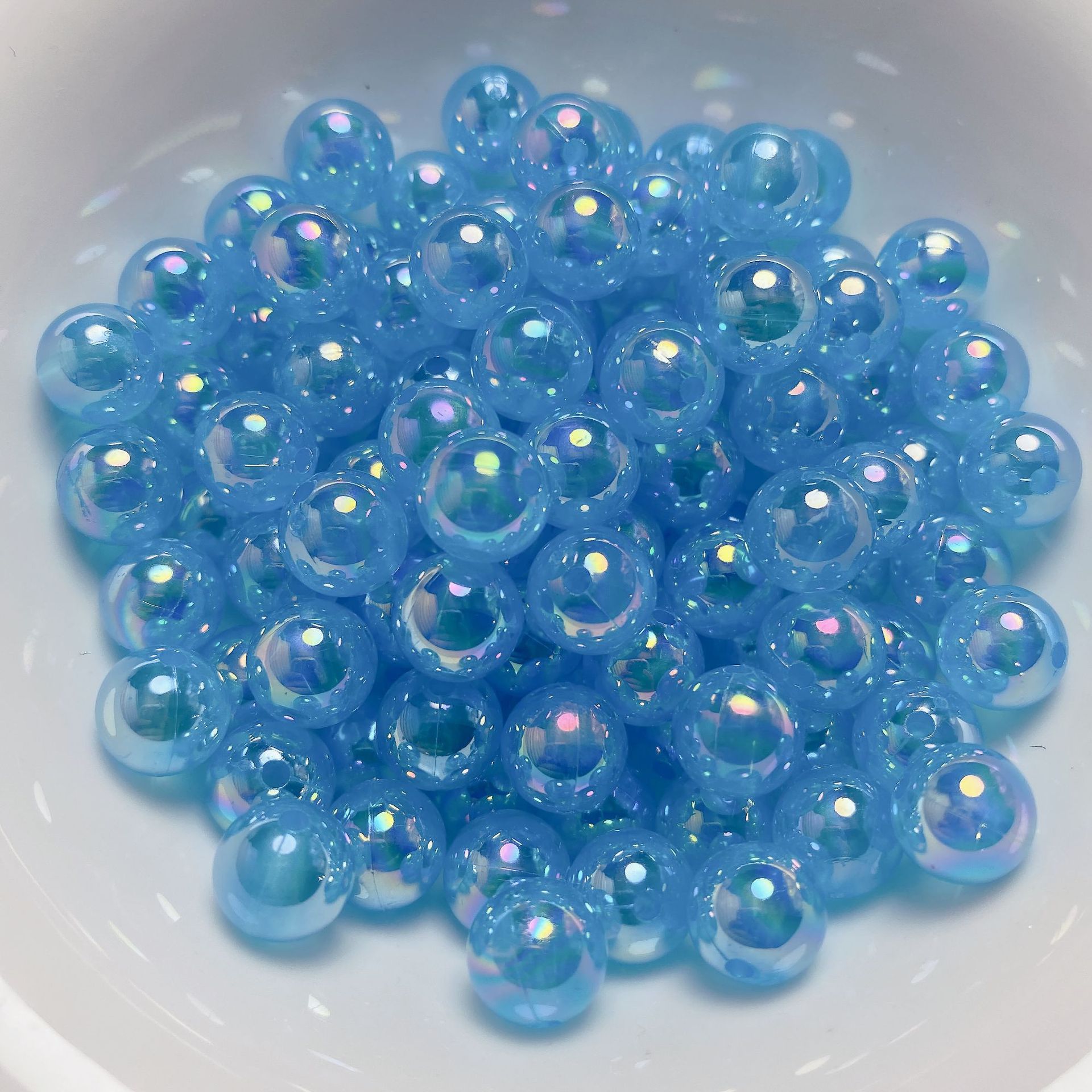 acid blue 6mm (100 PCS)