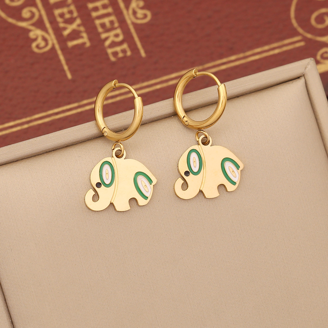 Earrings-3 * 2 cm