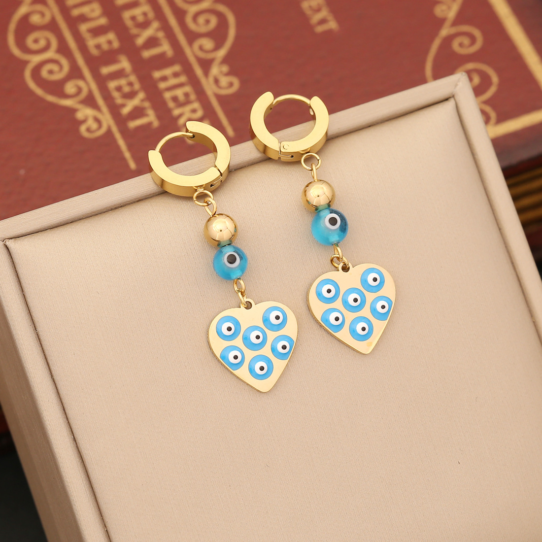 Earrings-4.5 *0.6 cm